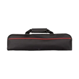 Chef Cutlery Bag Oxford Fabric Cutlery Roll Bag Multiple Pockets Portable Cutlery Case Cutlery Carrier for Outdoors Cooking Camping Red