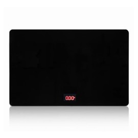 Helsevesen Medium-Large Breed Veterinary Scale, Dog Scale (±10g) Accuracy, Red LED, 32 x 20 inch Tempered Glass Platform with Anti Slip Sticker，Digital Pet Scales PS-220L