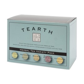 TEARTH Herbal Tea Variety Pack, Individually Wrapped, 25 Bags