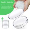 40 Pack Sterile Plastic Petri Dishes with Lid, 90mm Dia