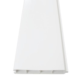 JSP Vinyl Privacy Fence Pickets, Tongue and Groove, 6.3W x 62.25L inches, White (11)