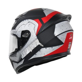 JQF Gear Full Face Motorcycle Helmet WS-607 DOT Approved Motorbike Racing Street Bike Helmets for Adults with Visor (Thor WS-607, XL)