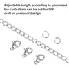 ALEXCRAFT 33 Feet Chains Craft Link Chain Stainless Steel Cable