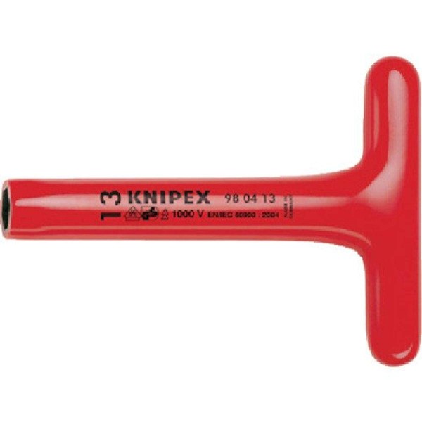 kunipekkusu KNIPEX 9804 – 17 Insulated T-Handle Wrench 1000 V