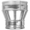 8" to 6" Inch Ventilation Duct Reducer - Galvanized Steel