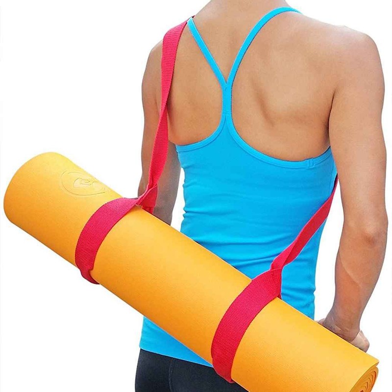 LUFA Adjustable Yoga Mat Cotton Sling Carry Strap Shoulder Strap