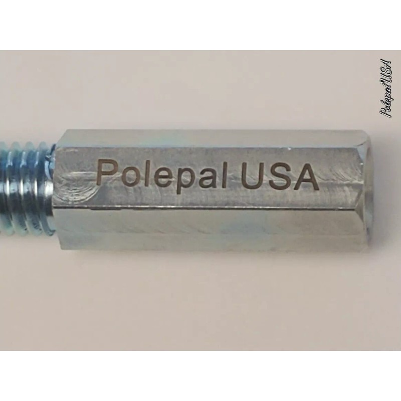 BALL Solar Light Flagpole 5/8 to 1/2 Shaft Adapter Eagle