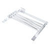 Jiabailie Wall-Mounted Steel Clothes Drying Rack,Bathroom Towel Shelf,Swivel Towel Hanger
