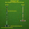 DealKits [6 Players] Premium Croquet Set 35'' for Families, Croquet