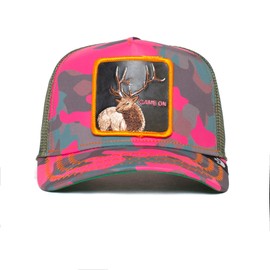 Goorin Bros. Unisex The Farm Kablamo Camo Collection Adjustable Trucker Cap Baseball Cap, Elk Season Dreams