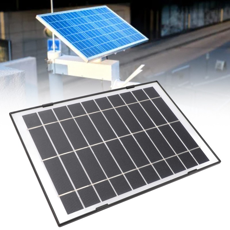 Solar Panel 10W IP65 Prevention Monocrystalline Silicon Heat Resistant Waterproof