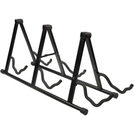 Guardian Model SG-302 Folding A-Shape Portable Guitar Stand for 2 guitars, Bla