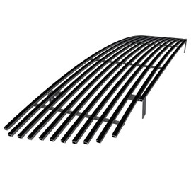 APS Compatible with GMC Sierra 1500 1500HD 2500HD 3500 2003-2006 & 03-04 2500 & 07 Classic Main Upper Stainless Steel Black 8x6 Horizontal Billet Front Grill Grille Insert G85371J