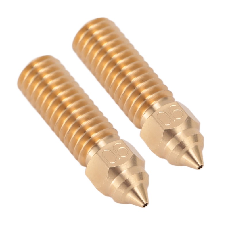 10pcs 3D Printer Extruder Brass Nozzles High Temperature Resistance Wear