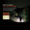 ACEBEAM Keylite 500 High Lumens Keychain Flashlight Rechargeable, Ultra-Compact Flat