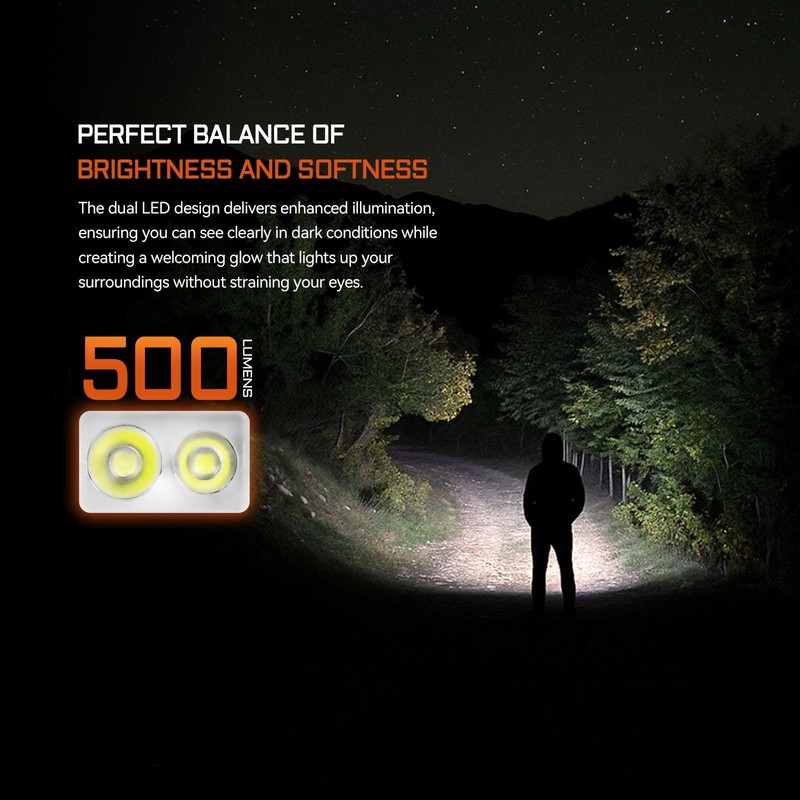 ACEBEAM Keylite 500 High Lumens Keychain Flashlight Rechargeable, Ultra-Compact Flat