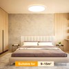 OUILA LED Ceiling Light Flat Round - Diameter 22 cm