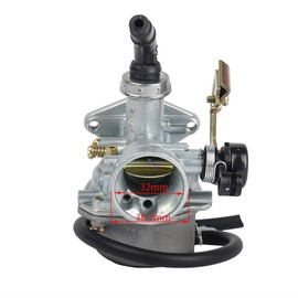 OxoxO Aftermarket PZ19 PZ 19 mm Cable Choke Carb Carb Compatible with 90cc 110cc 125cc ATV Quad Dirt Bike TaoTao Sunl