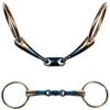 Harry's Horse 41106009/14.5 14.5 Snaffle Bit Double, Sweet Iron, L