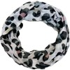 Jeamis Leopard Silk Loop Colour Gradient Spring Round Scarf Unisex