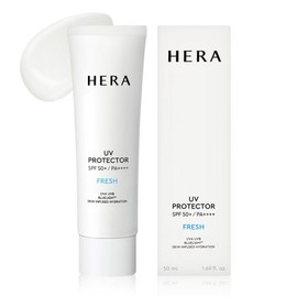 Hera [Fashion Plus][Hera][Hera] UV Protector Fresh 50ml / Cooling Sun Cream / [패션플러스][헤라][헤라] UV 프로텍터 프레쉬 50ml / 쿨링 선크림