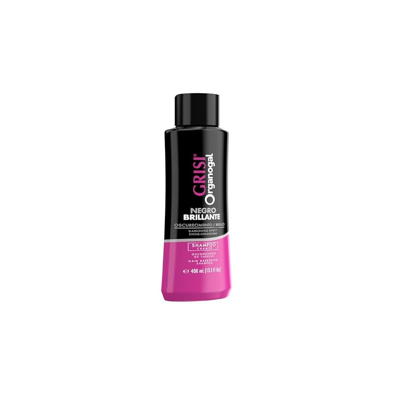 Organogal Grisi, Shampoo Negro intenso, 400 ml, Resultados en 4