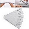 25 limas de uñas para uñas acrílicas, grano 80/120, limas