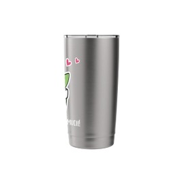 Aloe vera plant love - Aloe you vera much Stainless Steel Insulated Tumbler