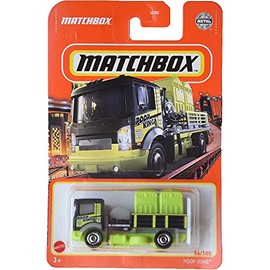 Matchbox Green Truck, 1:64 Scale, 3+ Years, Portable, Unisex, Children