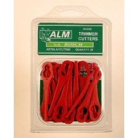 Plastic Blades: Bosch Art 26 Accutrim clip on replacement plastic blades, pack of 20 Compares to F016800183 F016F03322