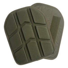 Eva Foam Pad for Plate Carrier, Inner Protective Tactical Vest Accessories, Equipment, Soft Shaped Pad, Velcro Fastening Light, 2 Pieces (Ranger Green)