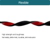 Tintvent D Shape EPDM Foam Rubber Seal with Tape, Self-Adhesive