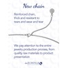 inSCINTILLE Windrose Necklace Men's Stainless Steel Nautical Pendant Adjustable Length