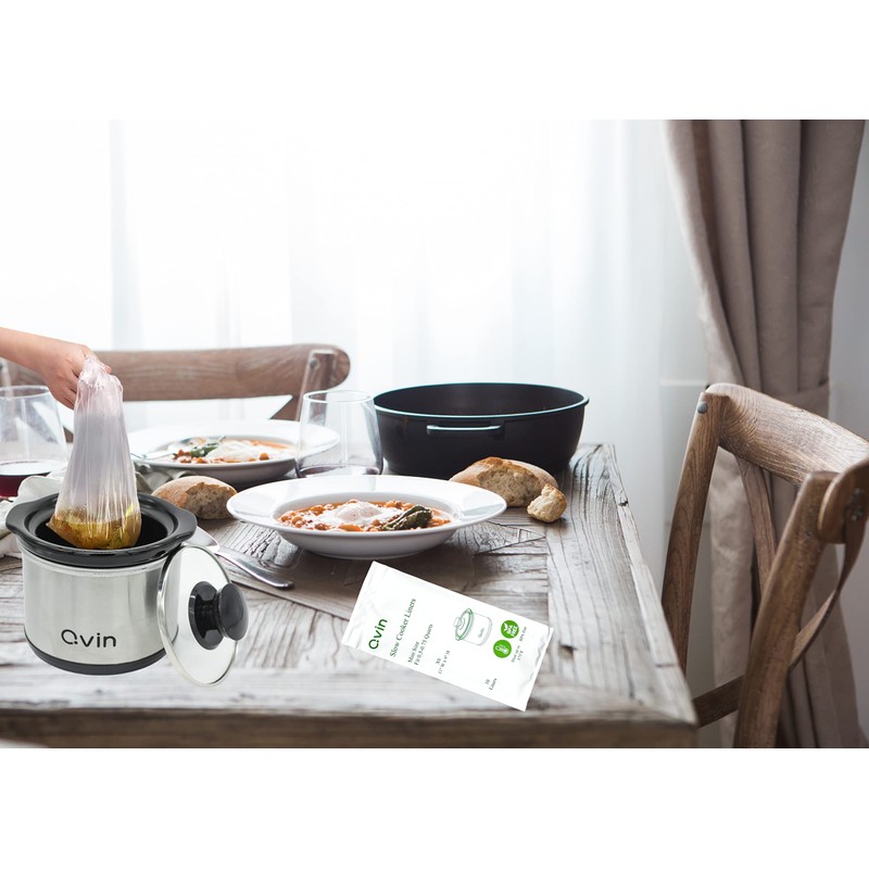 Mini Slow Cooker 0.65qt(20oz) warmer with 10 pcs food safe
