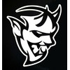 ZIC Motorsports Dodge Challenger Demon Logo Steel Magnet - Black