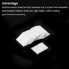 PATIKIL Alumina Ceramic Sheet Cooling Pad Insulating Sheet 30pcs High