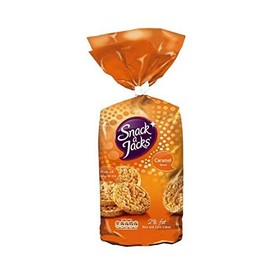 8 X SNACK A JACKS JUMBO CARAMEL 159g (8 PACK BUNDLE)