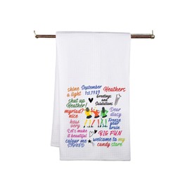 H-eathers The Musical Inspired Gift H-eathers Broadway Musical Kitchen Towel Theater Musical Fans Housewarming Gift (Heath Towel)