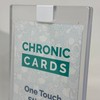 Chronic Cards White One-Touch and Toploader Stickers (50 per Pack)