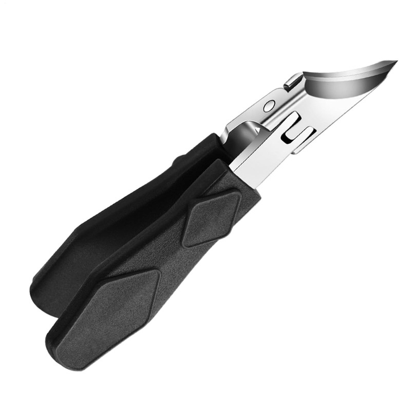Long Handled Toenail Clippers | Ergonomic Slanted Anti-splash Trim Nail