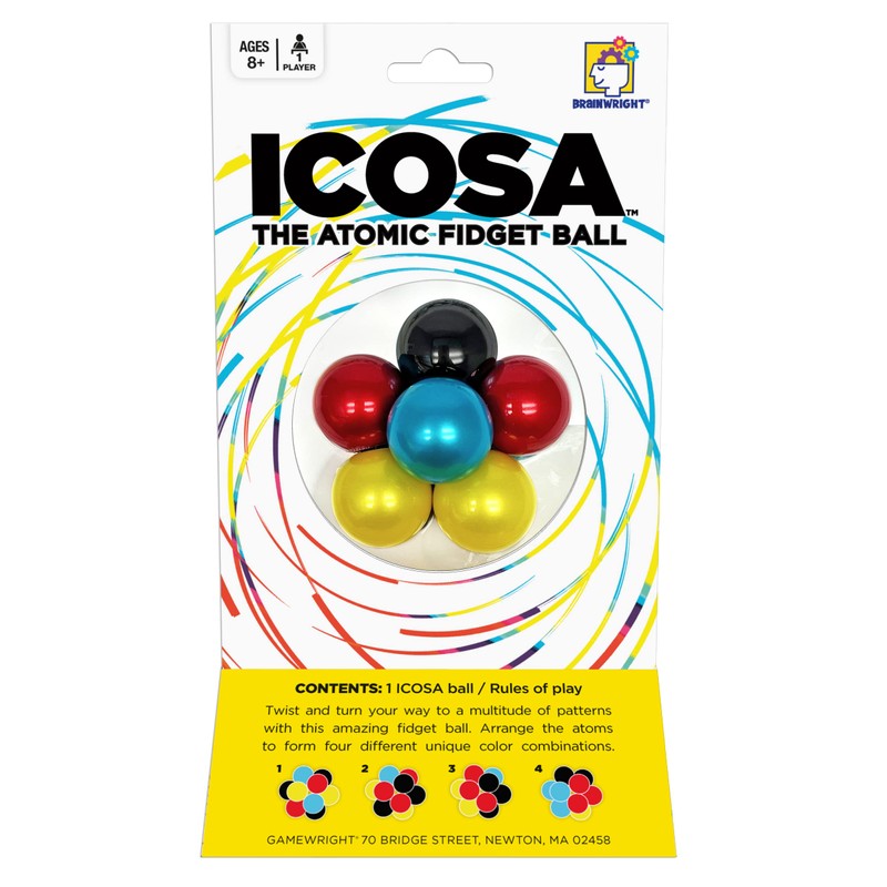 Brainwright - ICOSA - The Atomic Fidget Ball - Twist,
