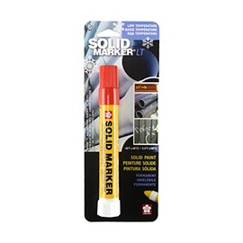 Sakura 46650 Red Solidified Paint Low Temperature Solid Marker, -40 to 212 Degree F, 13 mm Twist-Up Tip