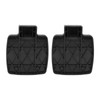 2pcs Wheelchair Footrests Professional Plastic Replacement Wheelchair Footplate Pedal Accessory