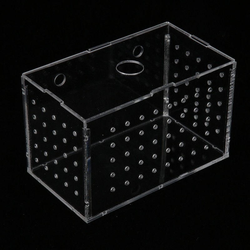 Fish Breeder Box High Transparency Acrylic Hatchery Incubator Tank with