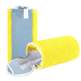 Shoe Washing Machine Bag, 2 PCS Shoes Cleaning Bag for Wash Machine,Upgarded Shoe Washing Pocket with Shoelace and Shoepad Pocket, Laundry Bags for 360° Cleaning