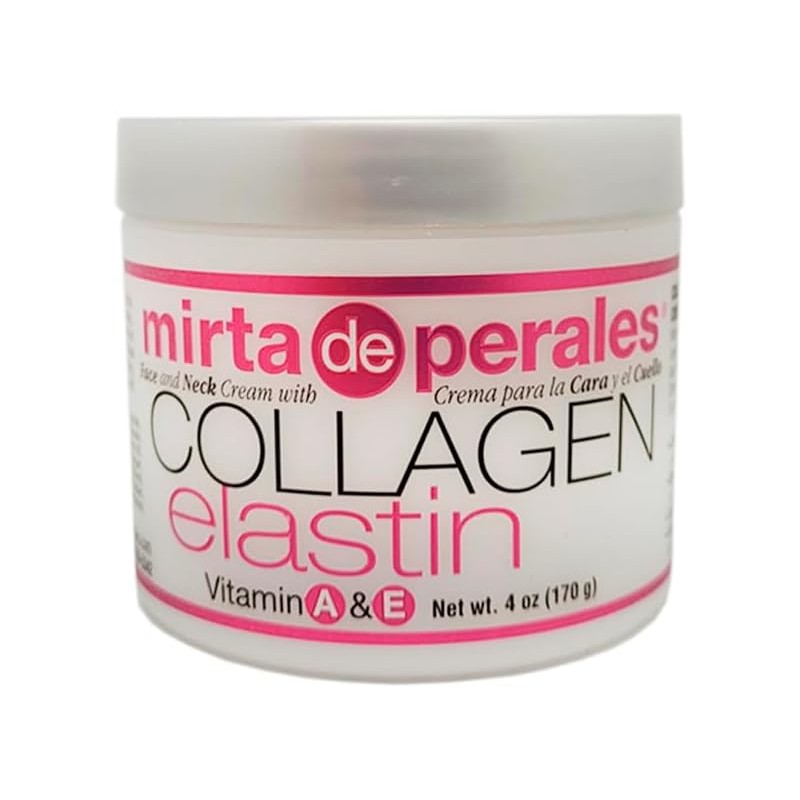 Mirta de Perales Crema de colágeno elastina, 4 onzas (paquete