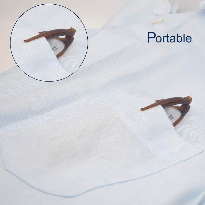 Mcoorn Anti Reflective Coating Reading Glasses(Flexible and Light) Plastic Portable