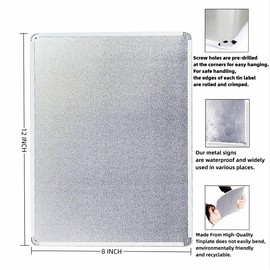 CUUCTGDA Funny Poop Here Sign - Good Humor for Pub, Coffee Bar, Wall Decor - 8 x 12 Inch