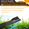 ZONEWO 09081200 High Lift Mower Blades Kit Compatible with 60"