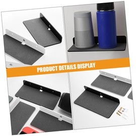 OSALADI Wall Mounted Speaker Holder Wall Bracket for Home Theater Efficient for Living Room Easy Installation for Surround Sound Speakers